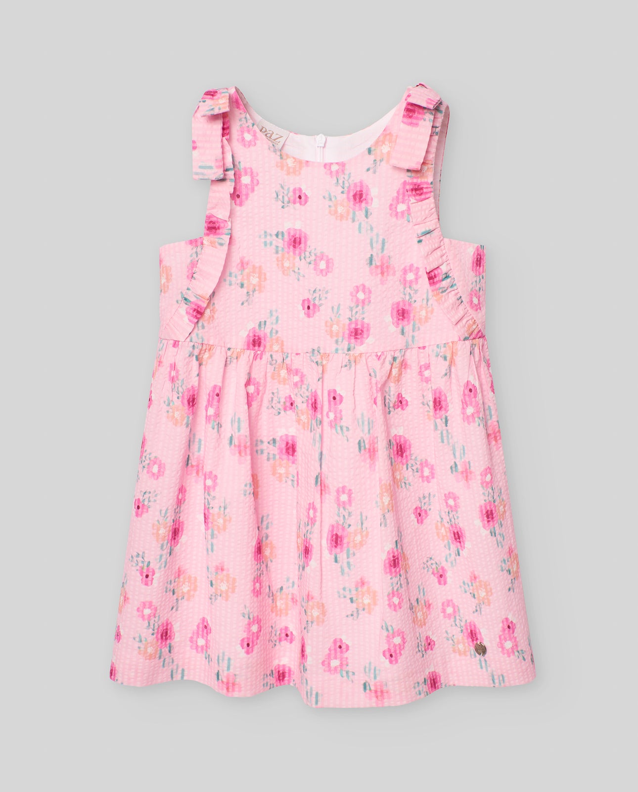 Paz Rodriguez Vestido Infantil Estampado Flores "Flor"