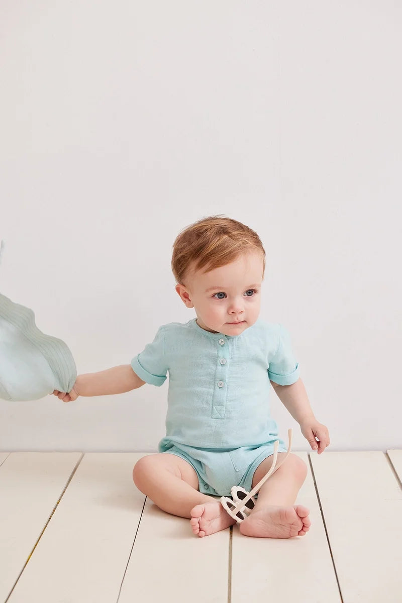 BC Shortall Colin Muslin Verde