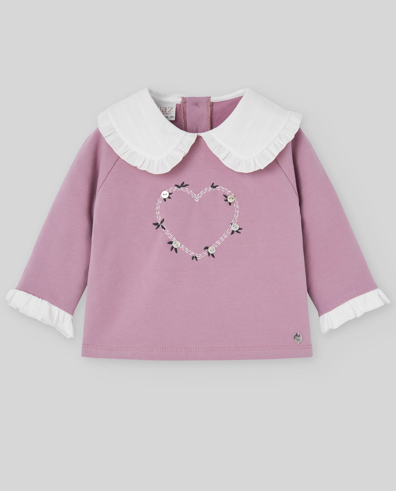 Paz Rodriguez Sudadera Felpa Niña "Violeta"