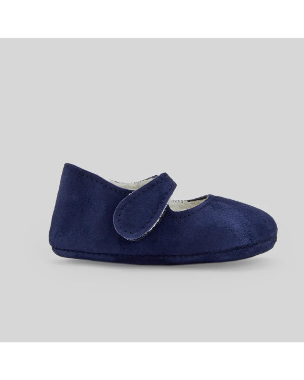 Paz Rodriguez Zapato Niña Ante "Esencial" Marino