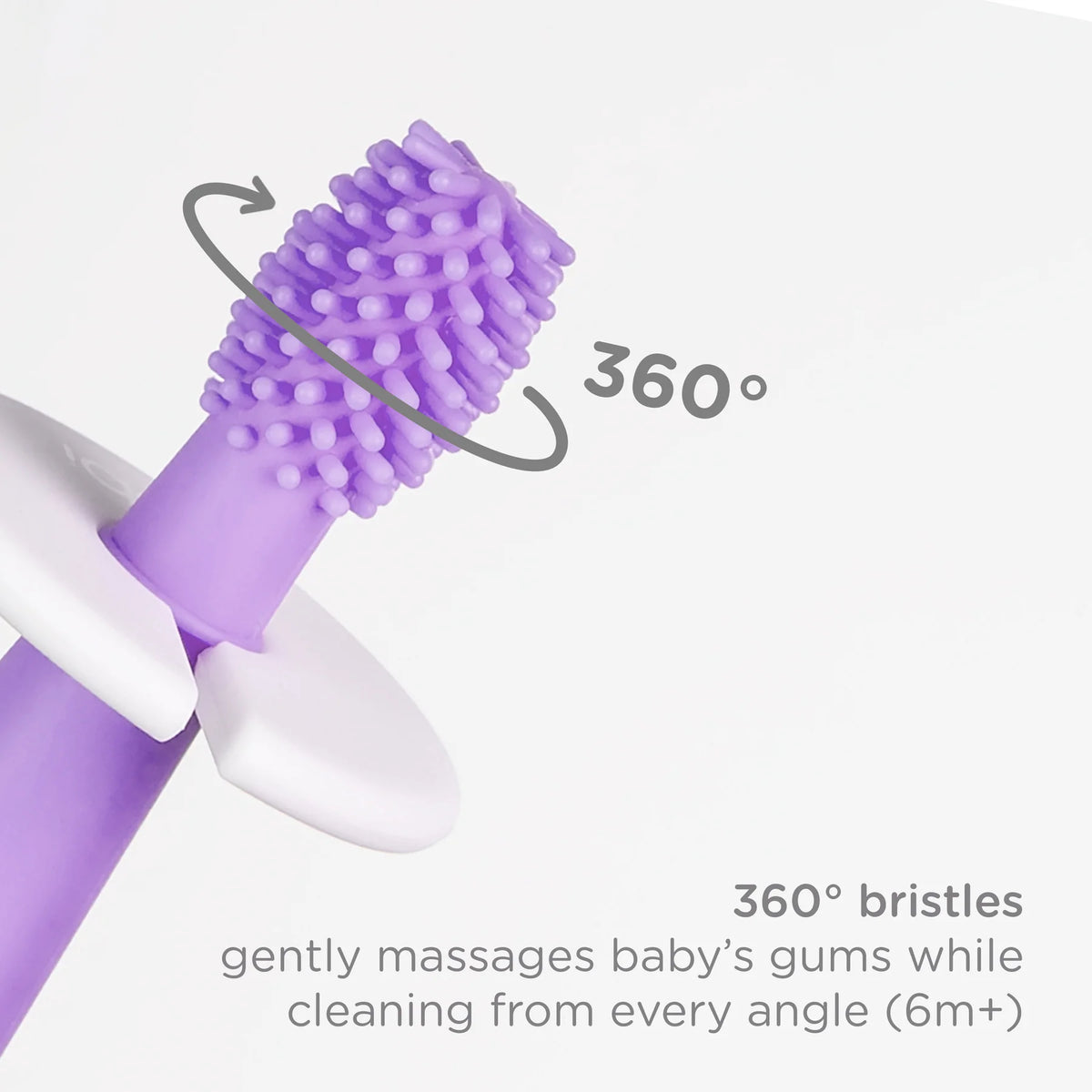 Ubbi Silicone Training Toothbrush Set