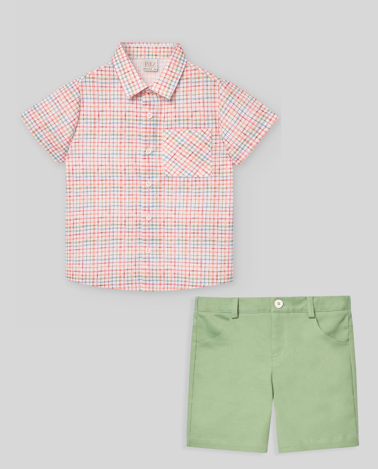 Paz Rodriguez CTO. Camisa + Shorts "Granja"