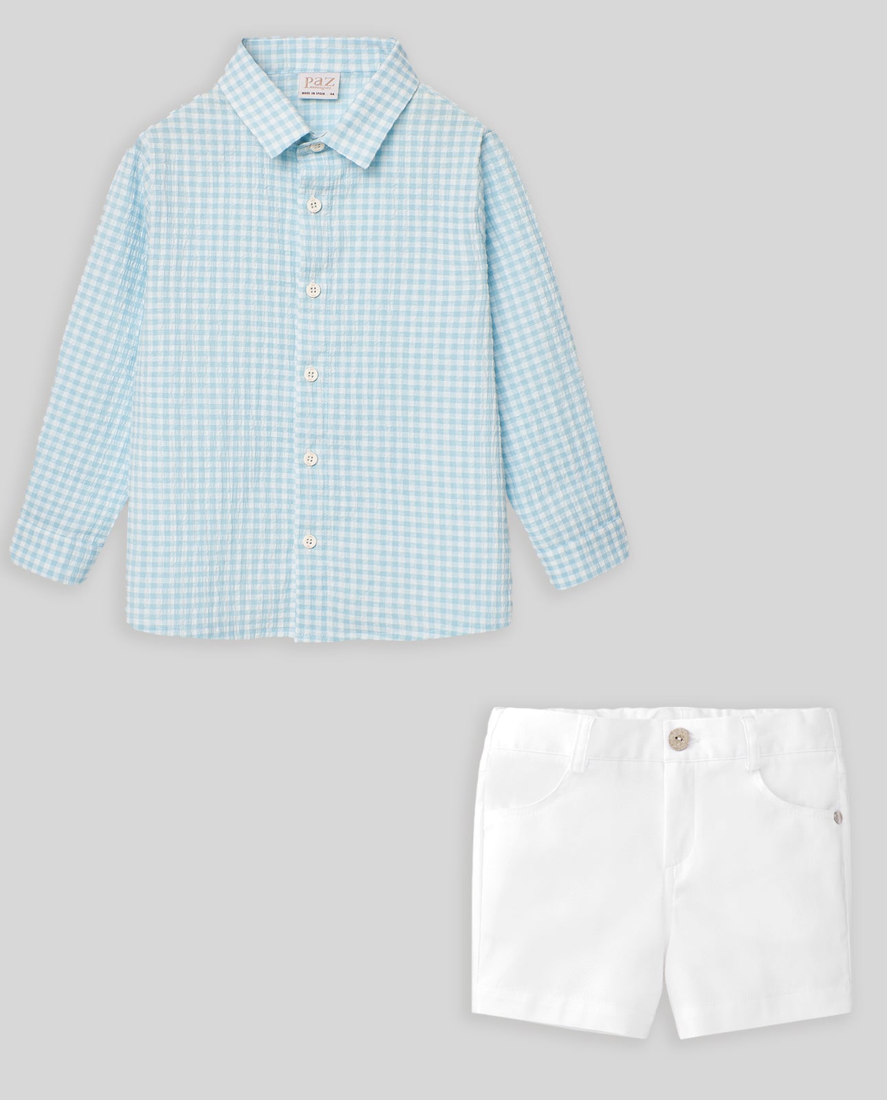 Paz Rodriguez CTO. Camisa + Shorts "Flor"