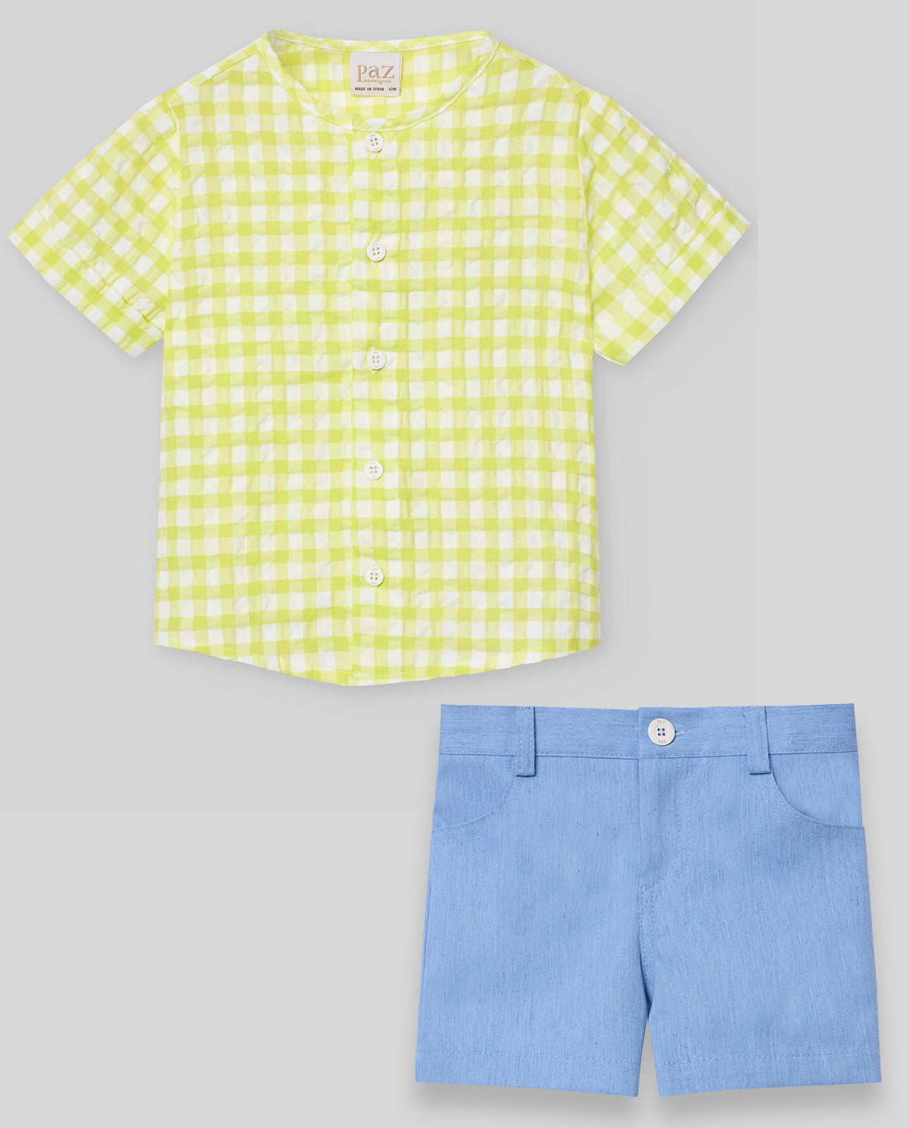 Paz Rodriguez CTO. Camisa + Shorts "Peonza"