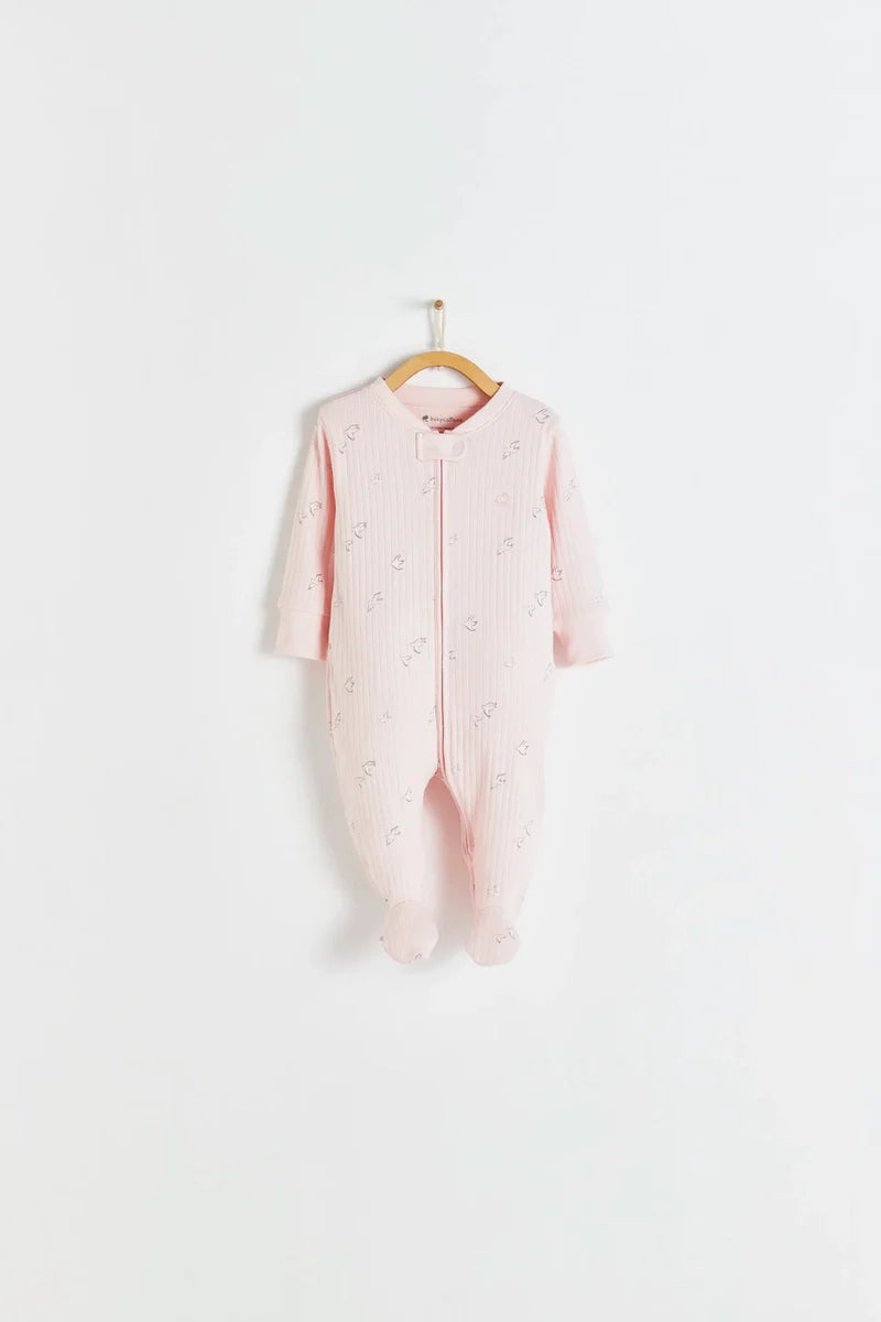 Babycottons Enterito Jill Goose Pink