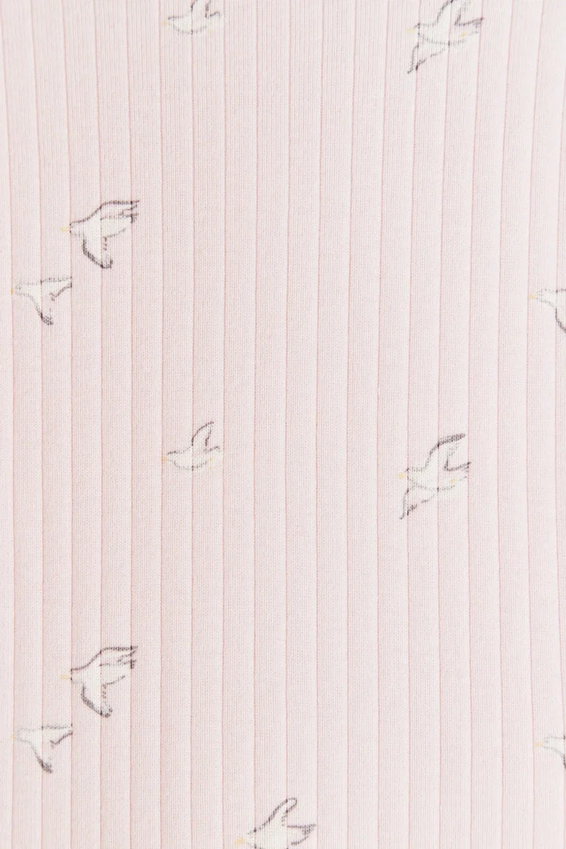 Babycottons Enterito Jill Goose Pink