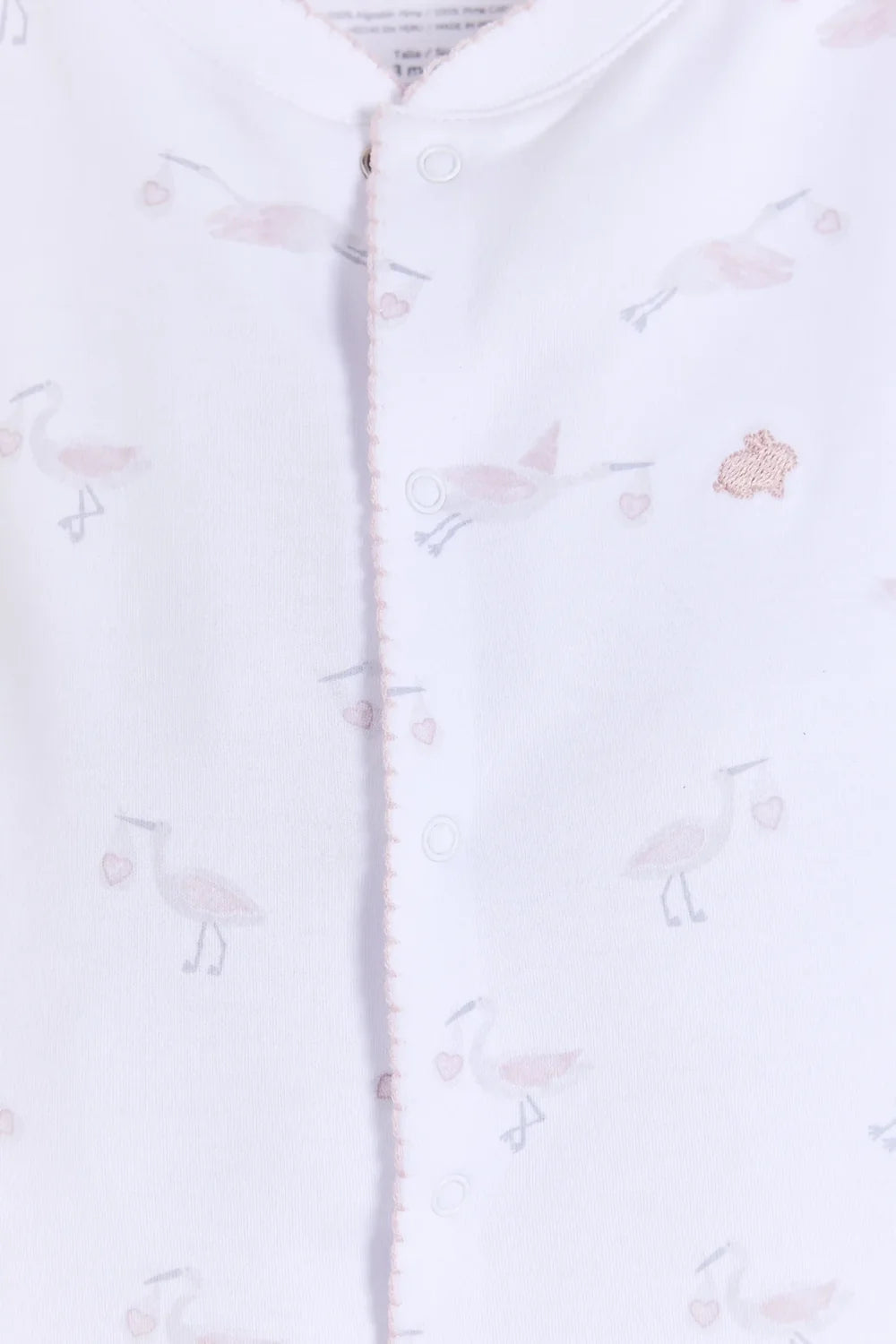 Babycottons Enterito Toby Welcome Pink