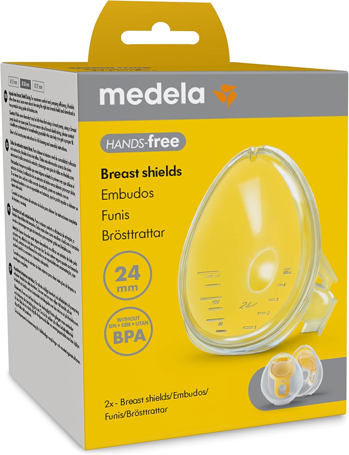 Medela Embudo Medela Hands Free - 2 Uds.