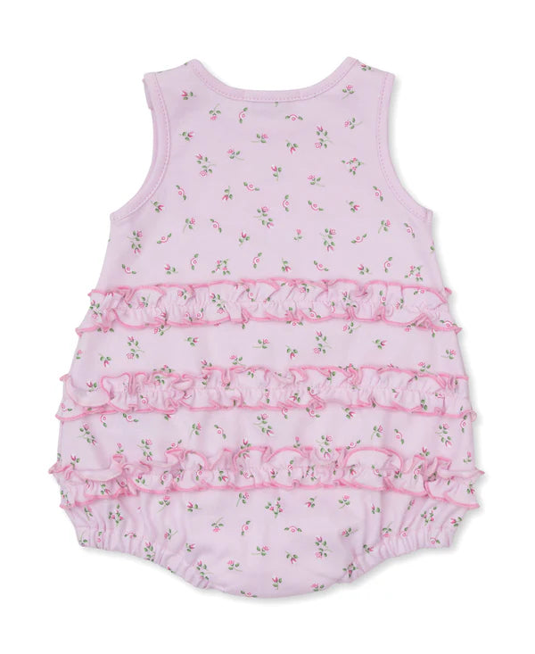 Kissy Kissy Garden Print Ruffle Bubble Pink