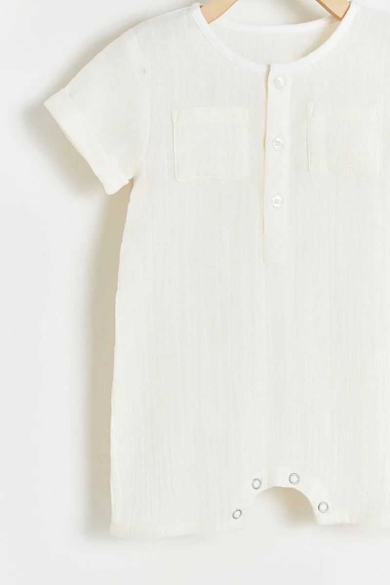 BC Shortall Cala Muslin Ivory