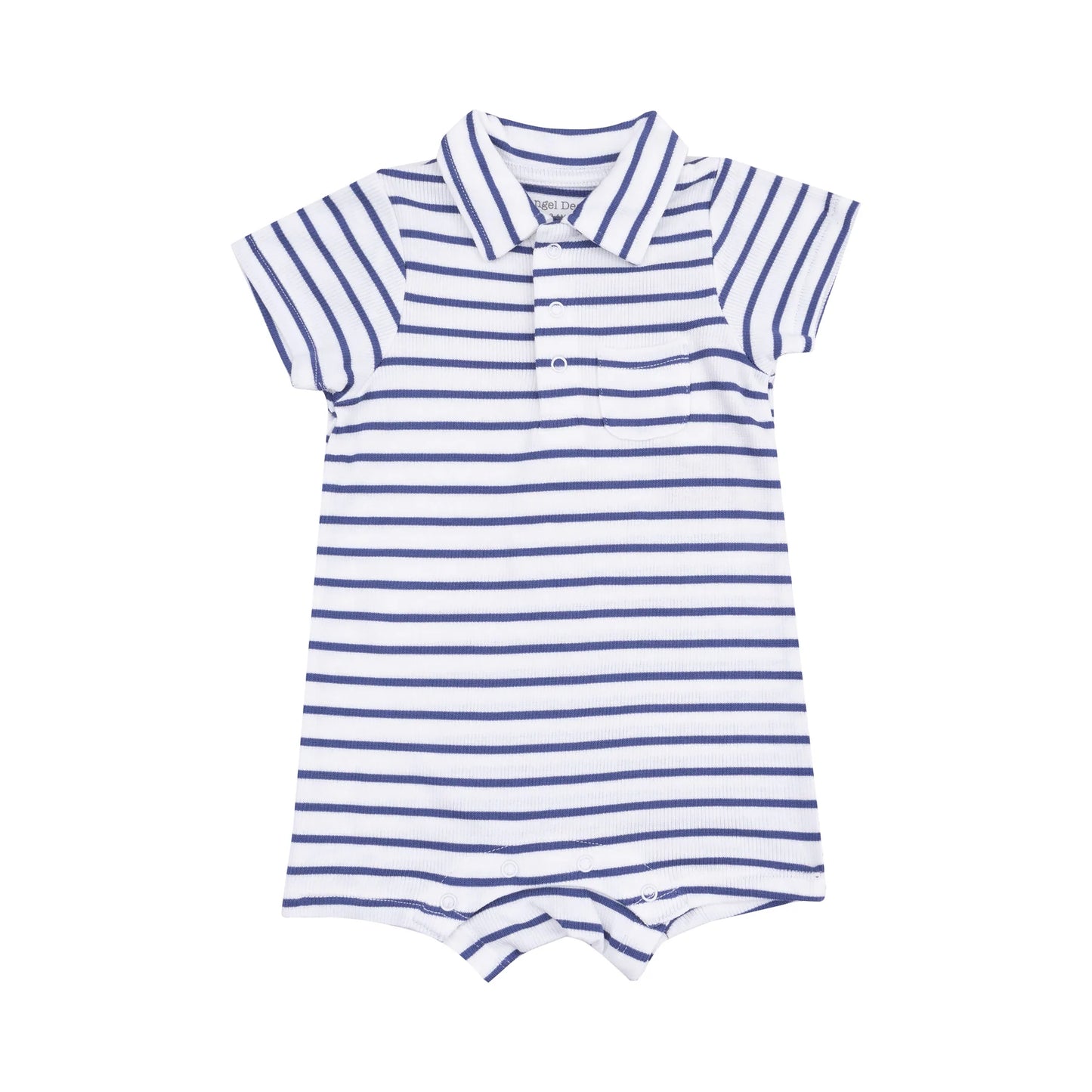 Angel Dear Stripe Vintage Navy Polo Shortie