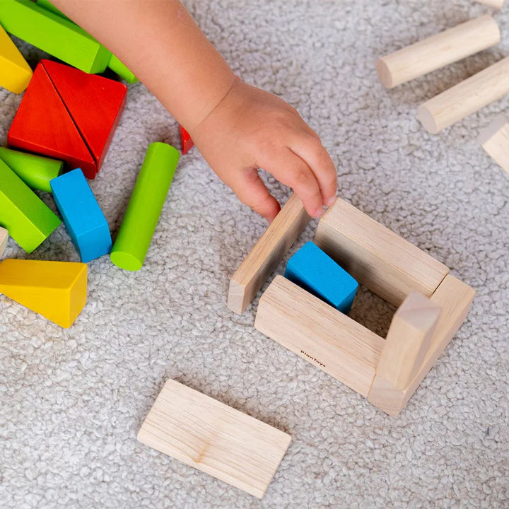 Plan Toys 40-Piece Small Unit Blocks