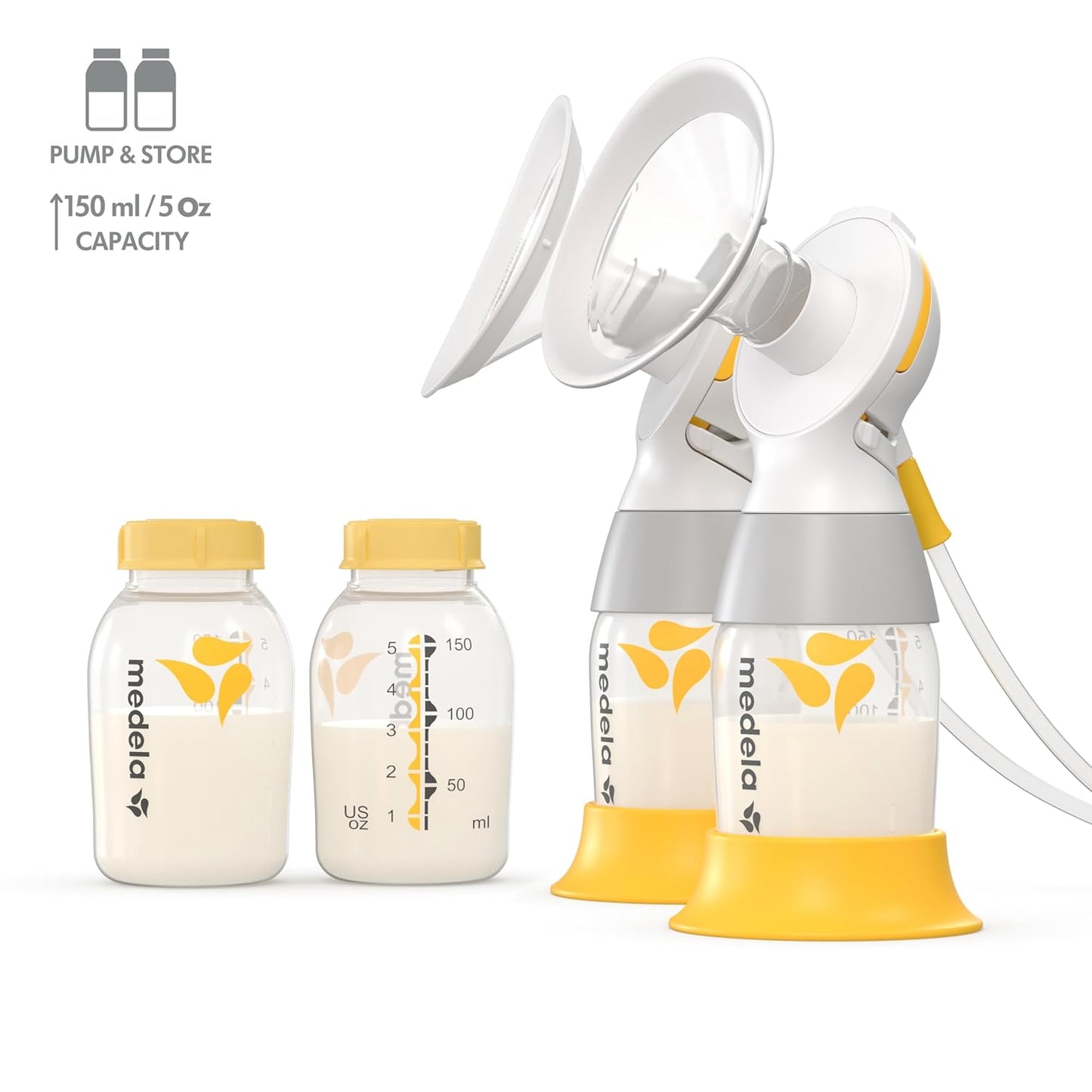 Medela Personal Fit Flex Double Pumping Kits (Compatible with Freestyle, Swing Maxi)