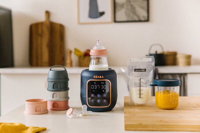 Beaba Multi Milk 5-in-1 Bottle Warmer Blue US