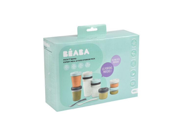 Beaba Pack Meal & Food Storage - 12 Clip + Stage
