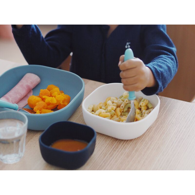 Beaba Set Silicone 3 Piece Nesting Bowl