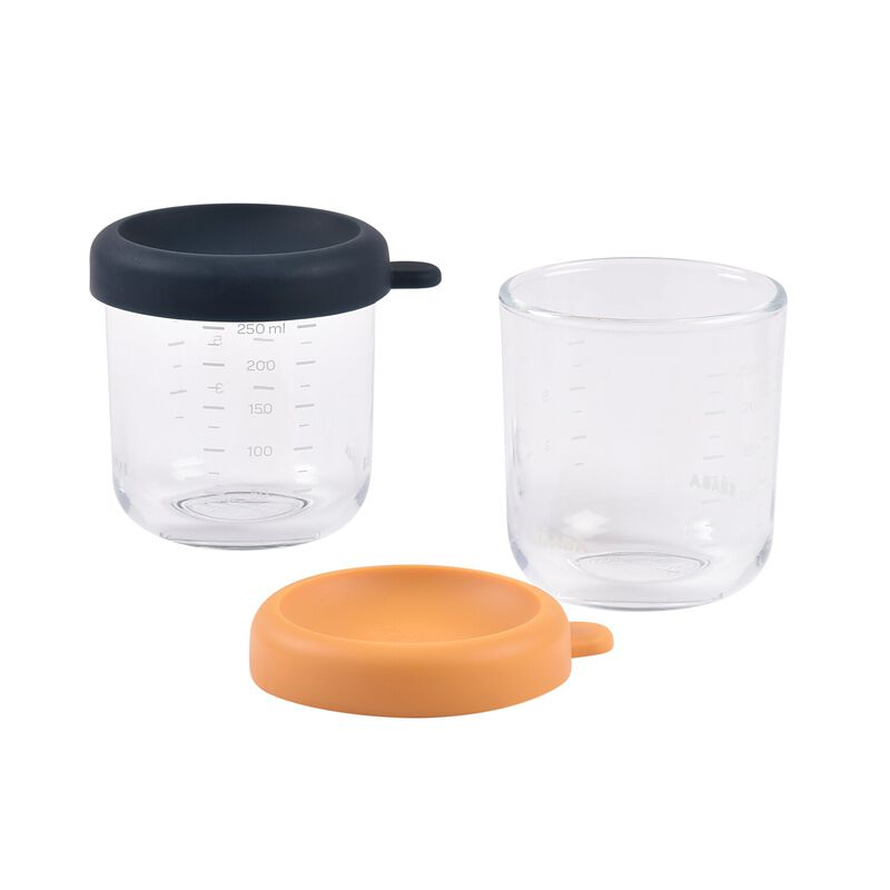 Beaba Set Of 2 X 250 ML Glass Conservation