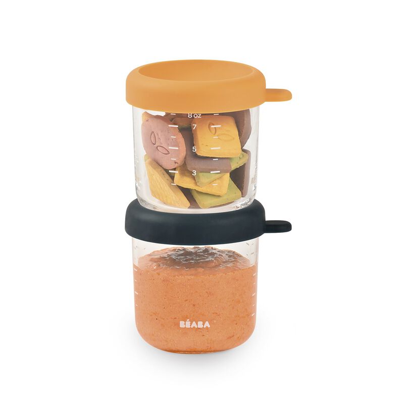 Beaba Set Of 2 X 250 ML Glass Conservation