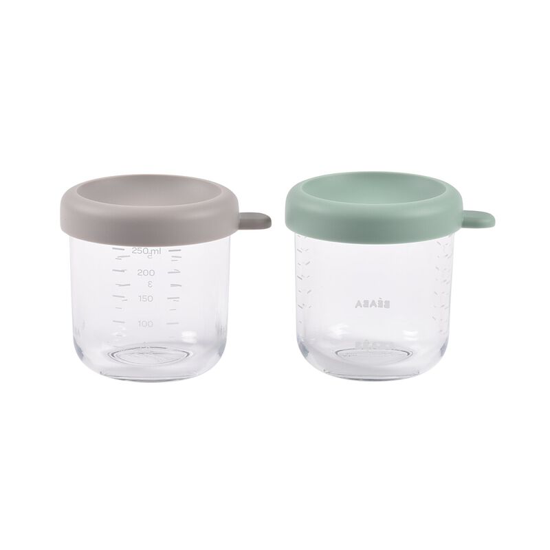 Beaba Set Of 2 X 250 ML Glass Conservation