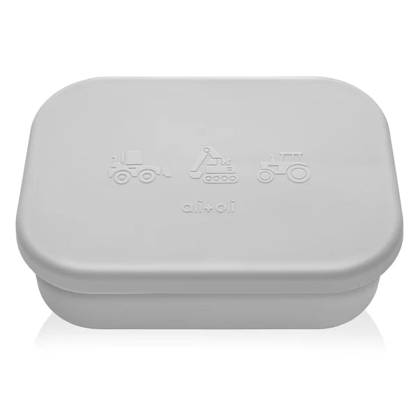 Ali + Oli Reusable Silicone Bento Box - 3 Compartments
