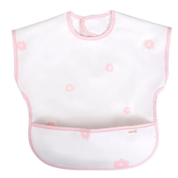 Ali+Oli Smock Bib for Baby & Toddler Short Sleeve