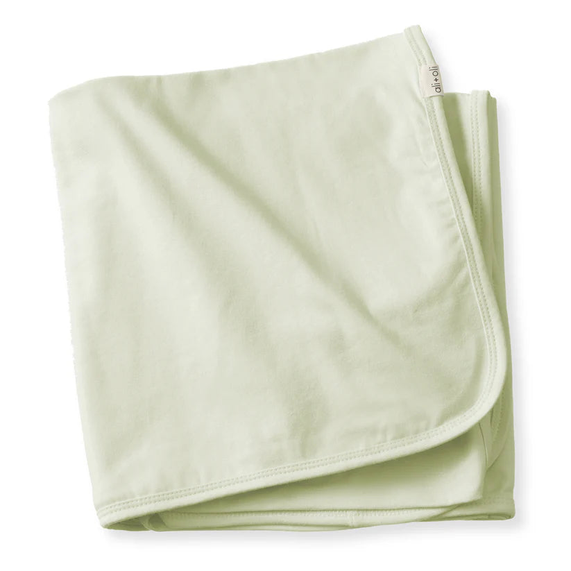 Ali+Oli Receiving Organic Cotton Swaddle Baby Blanket