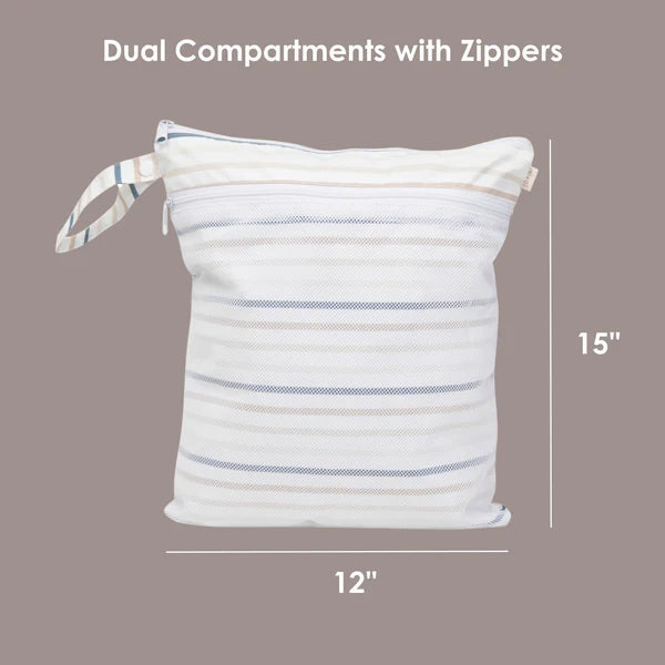 Ali+Oli Dual-Compartment Wet-Dry Bag