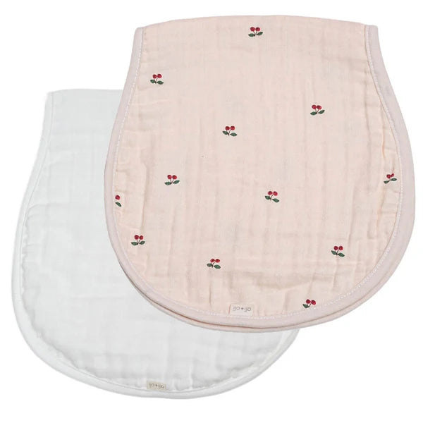 Ali+Oli Bamboo Muslin Burp Cloth 2-Pack
