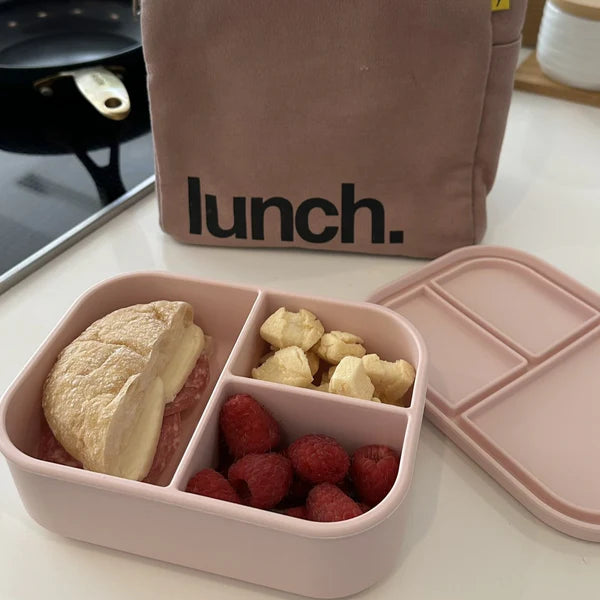 Ali + Oli Reusable Silicone Bento Box - 3 Compartments