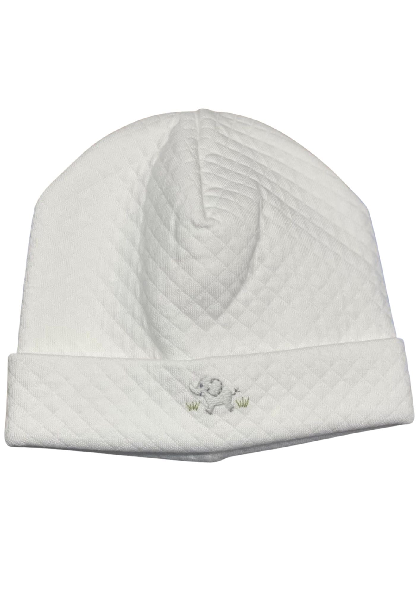 Kissy Kissy Premier Elephan-Jacquard Hat NB