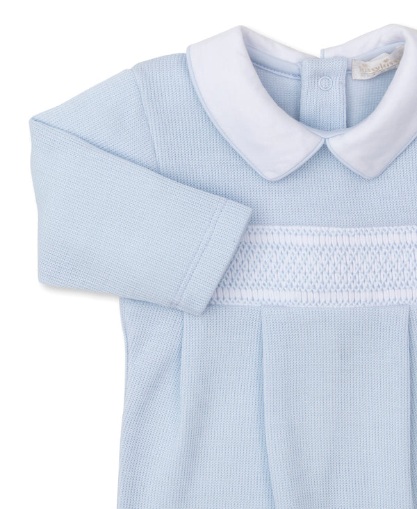 Kissy Kissy CLB Punto Ingle-Playsuit w/ Hand Smk Blue