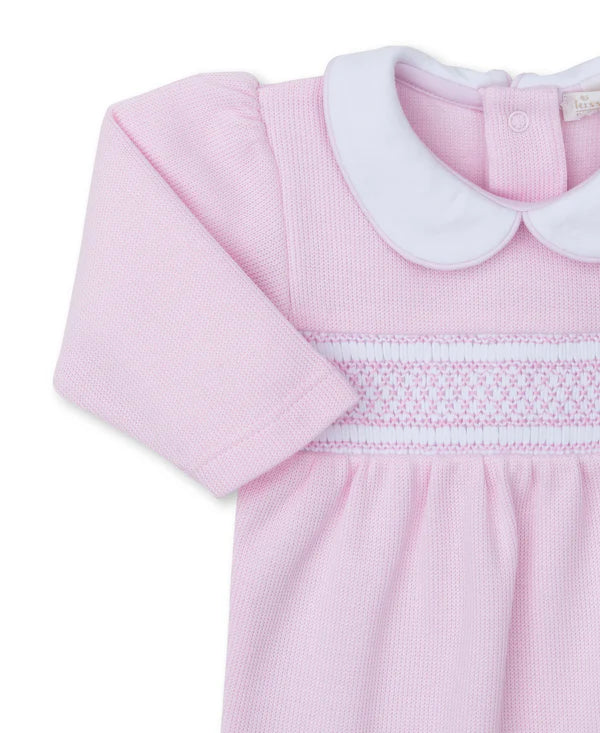 Kissy Kissy CLB Punto Ingle-Playsuit w/ Hand Smk Pink