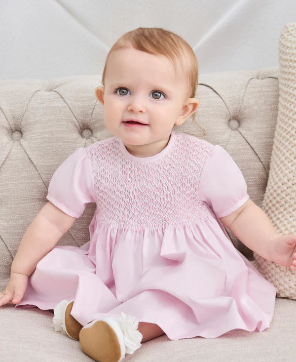 Kissy Kissy Elegance-WOVEN Dress w/ Hand Smk