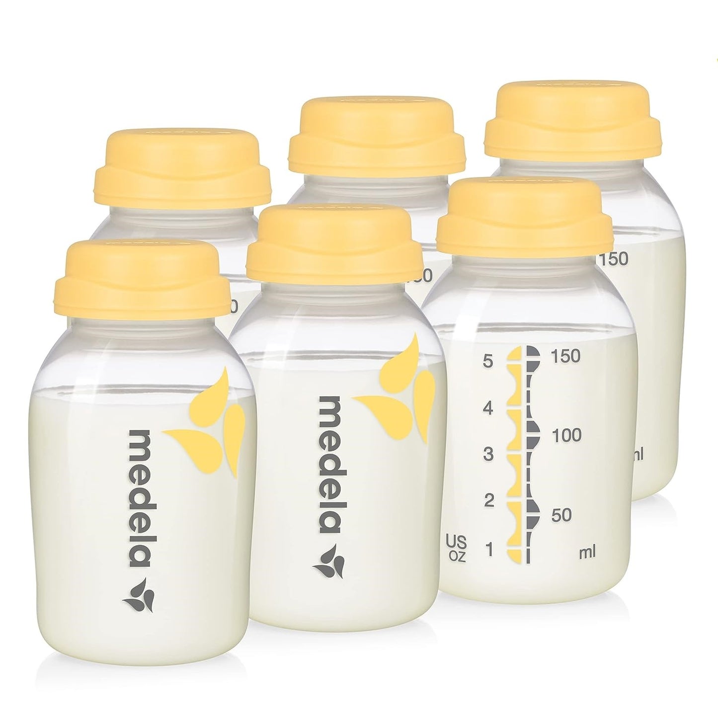 Medela Set de 6 Envases 150 ml para Almacenar Leche Materna