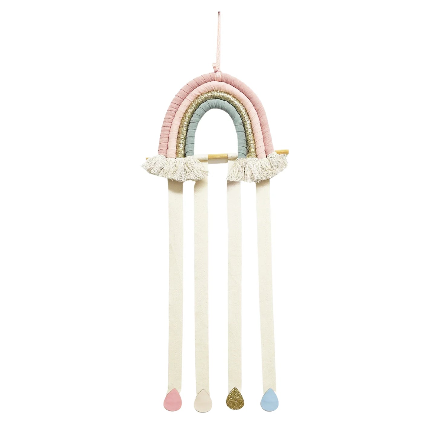 Tarán Bright Rainbow Drops Clip Hanger