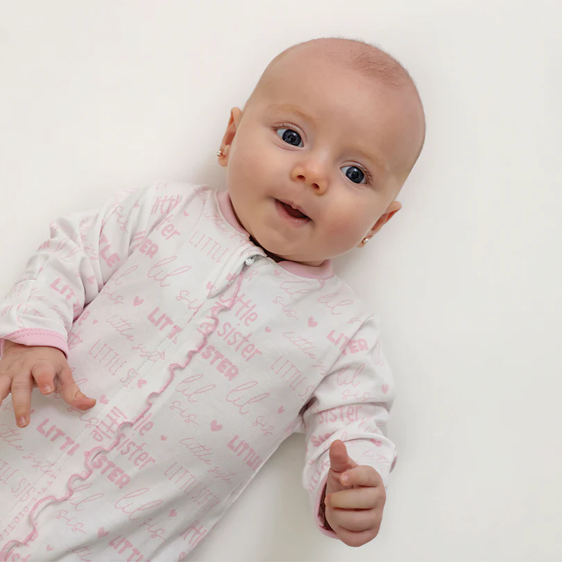 Noomie Zipper Footie Little Sister