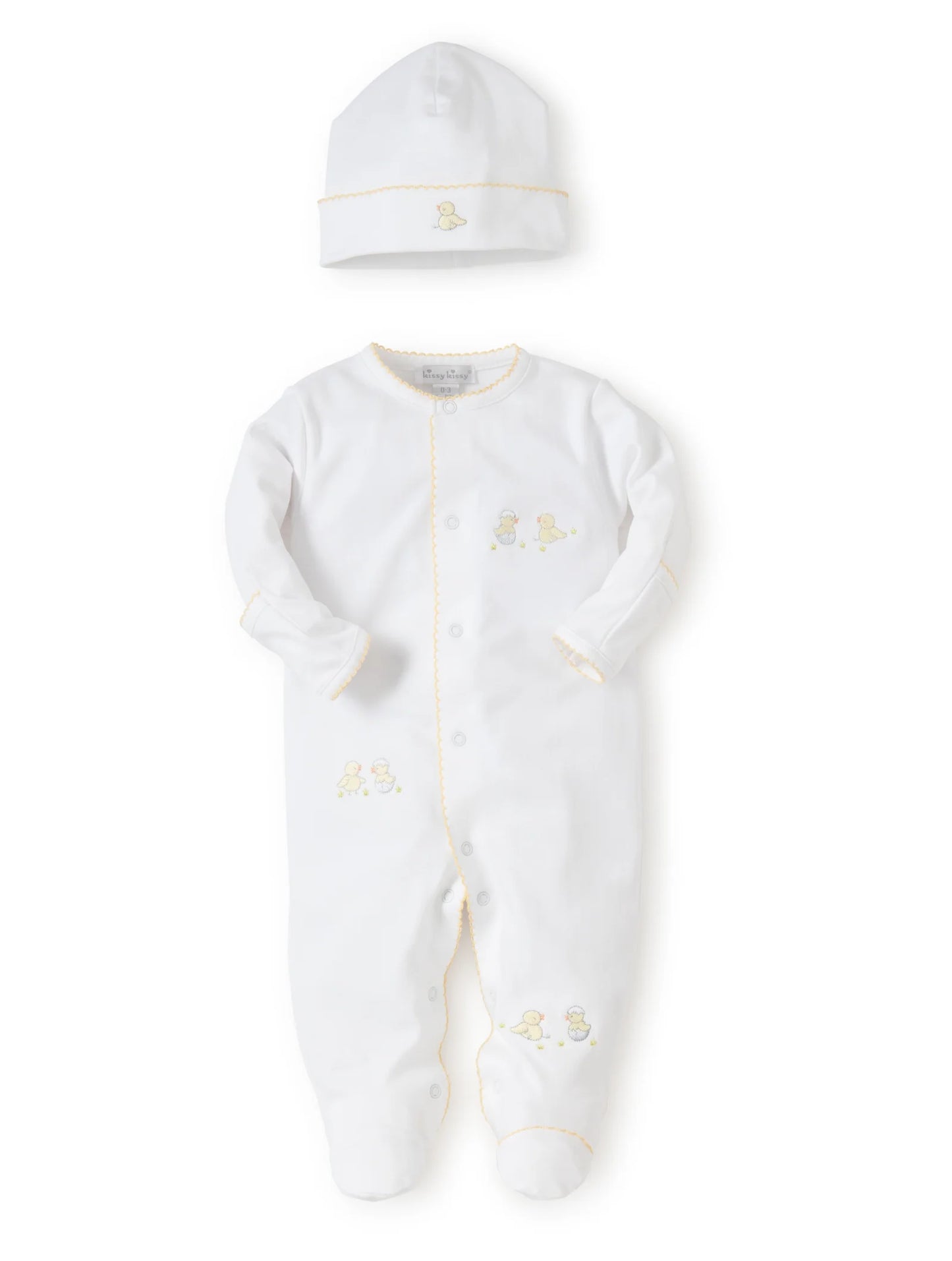 Kissy Kissy Hatchlings Footie & Hat Set