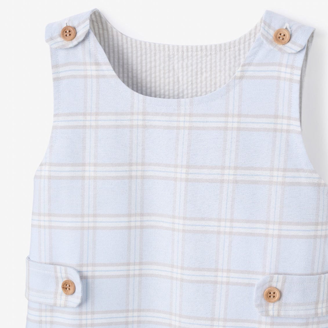 Elegant Baby Dreamscape Plaid Jon Jon