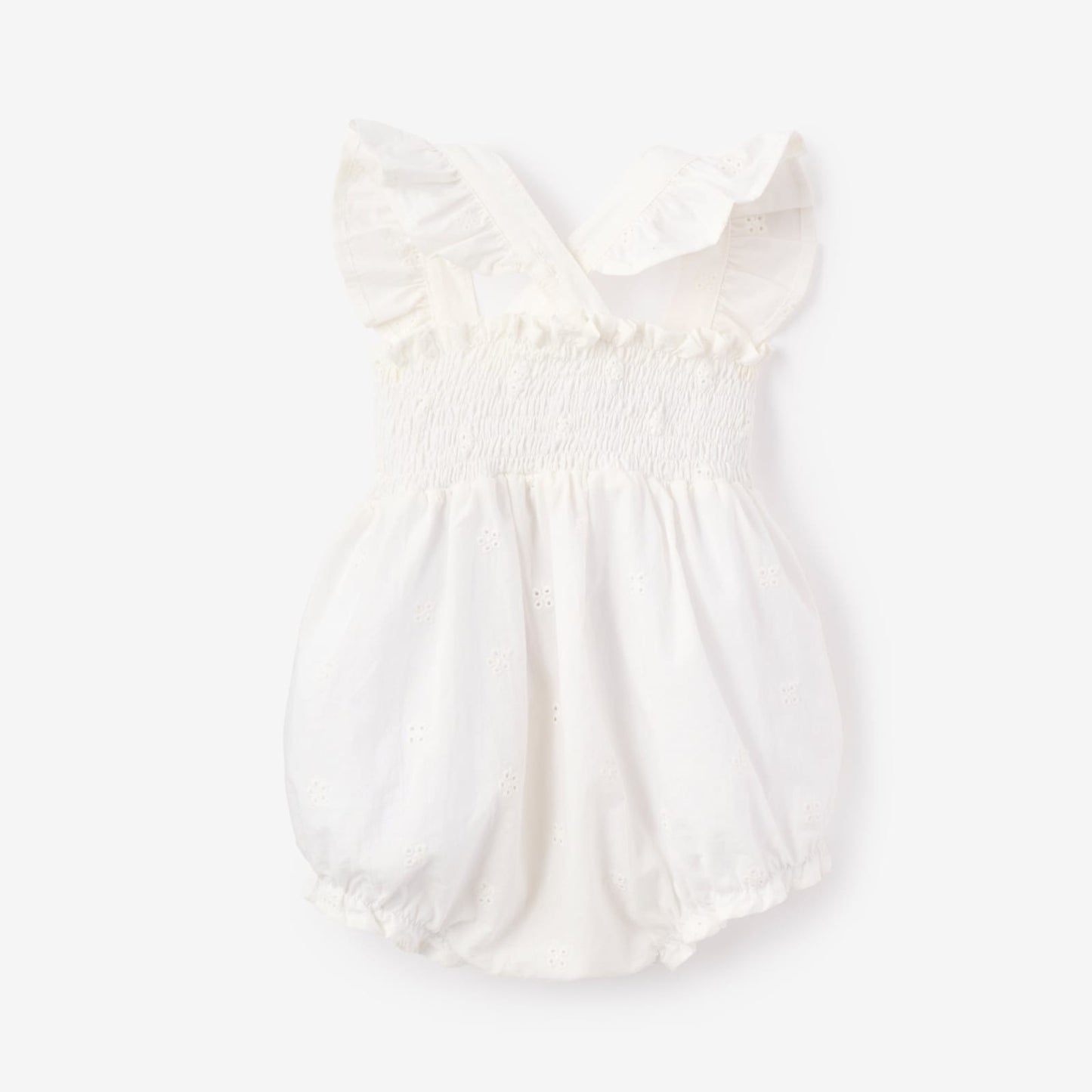 Elegant Baby Eyelet Bubble