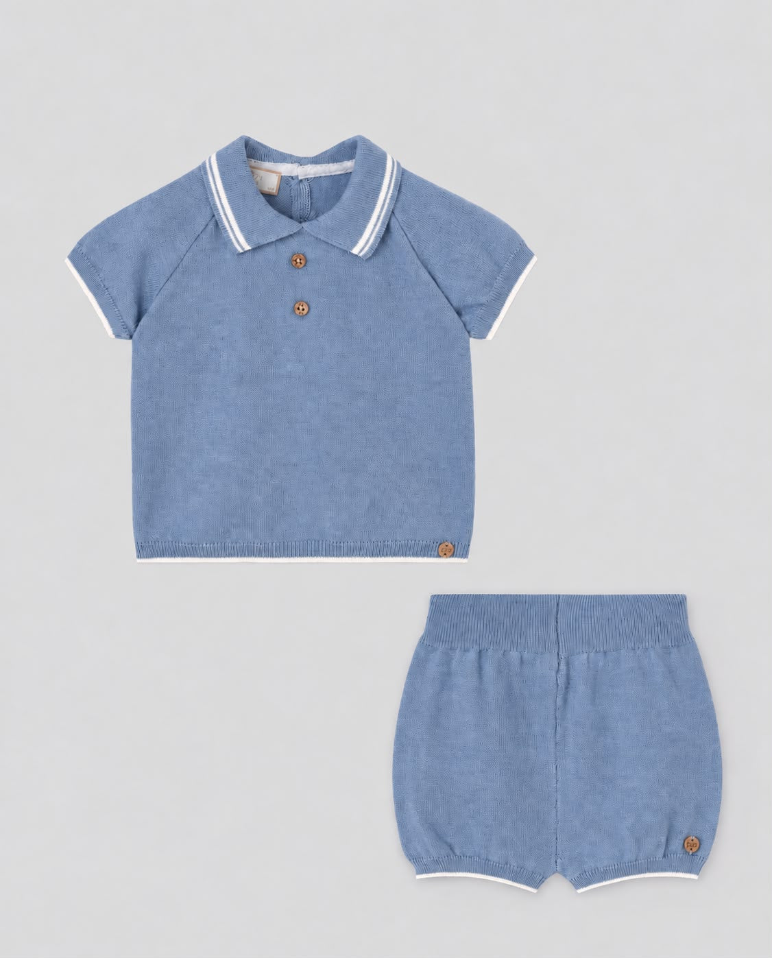Paz Rodriguez CTO. Polo + Pantalon "Noray" Azul
