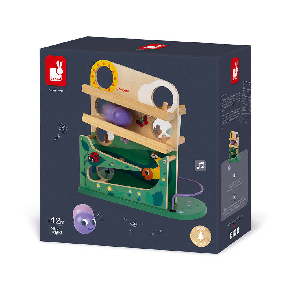 Janod Caterpillar Ball Track (wood)