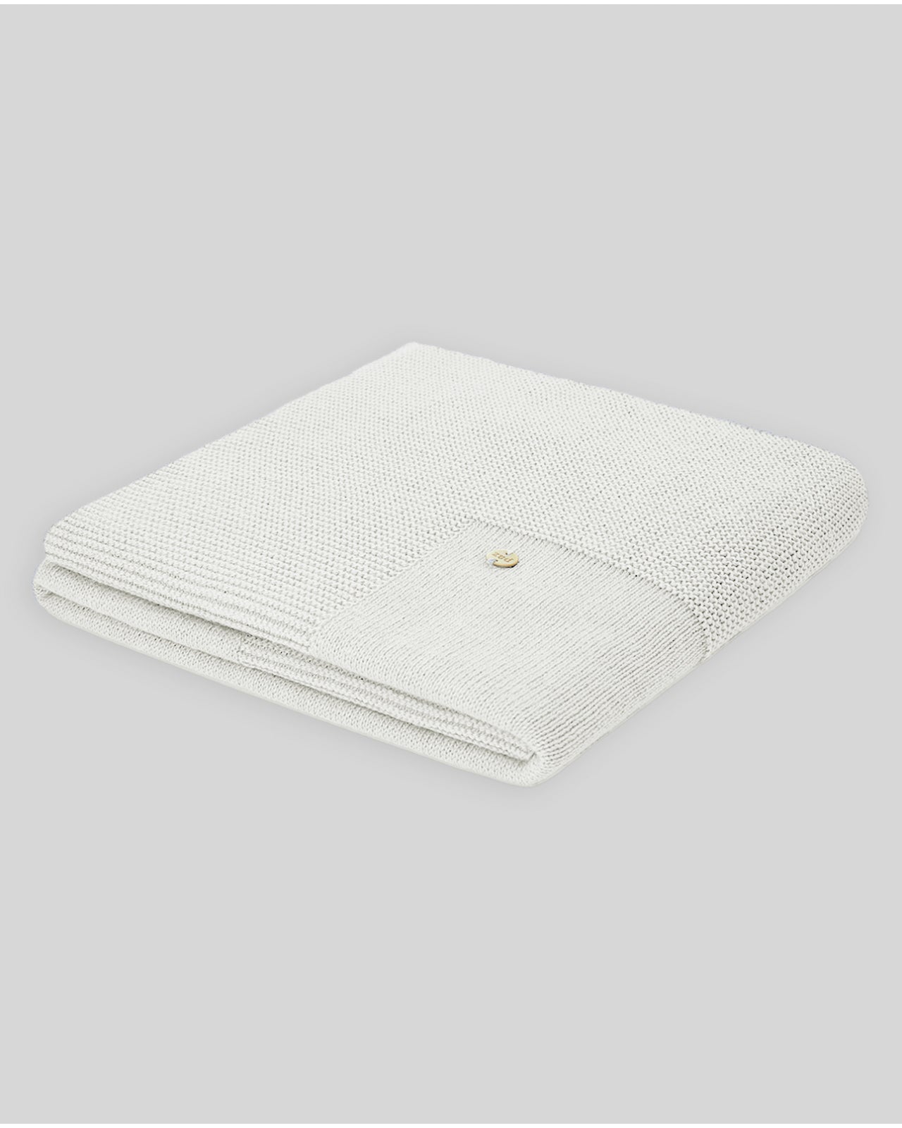 Paz Rodriguez Manta Algodón / Cashmere "Esencial" Crudo