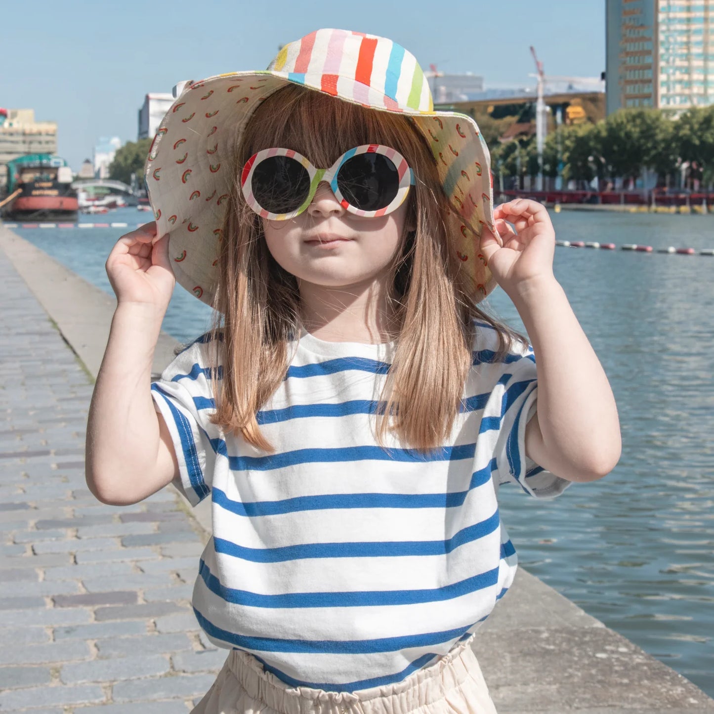 Tarán Vintage Rainbow Sunglasses
