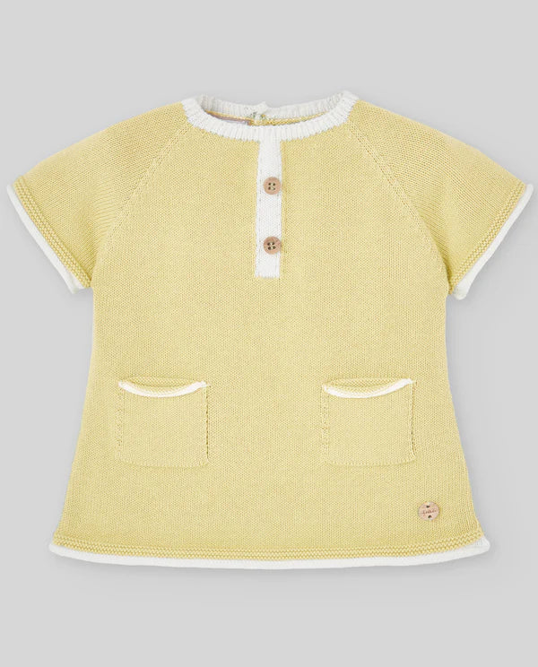 Paz Rodriguez CTO. Jubon + Pantalon "Frescura" Amarillo