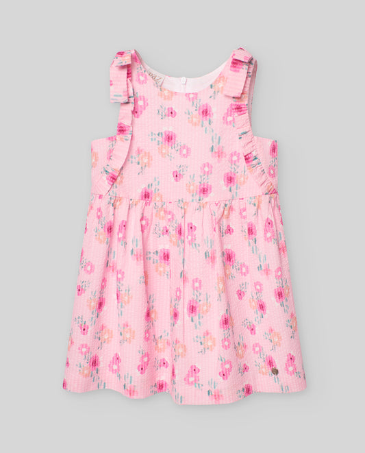 Paz Rodriguez Vestido Infantil Estampado Flores "Flor"