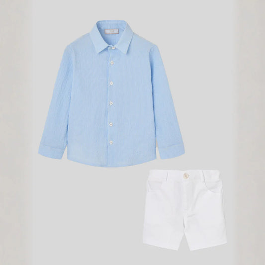 Paz Rodriguez CTO Camisa + Pantalon "Candy" Azul