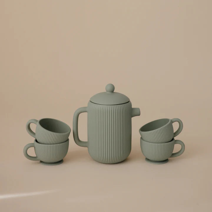 Mushie Silicone Tea Play Set