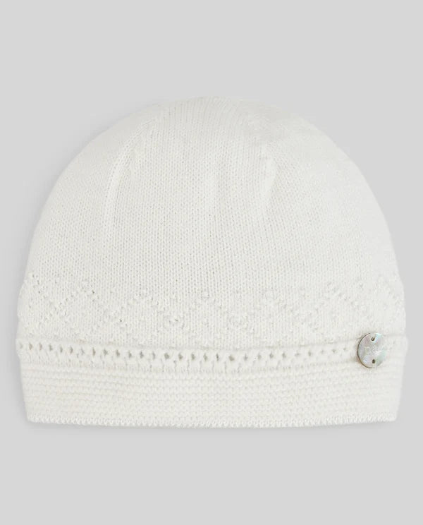 Paz Rodriguez Gorro Bebe "PAZ OI 26-27" Crudo
