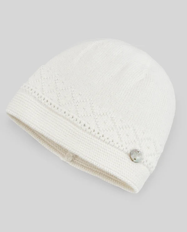 Paz Rodriguez Gorro Bebe "PAZ OI 26-27" Crudo