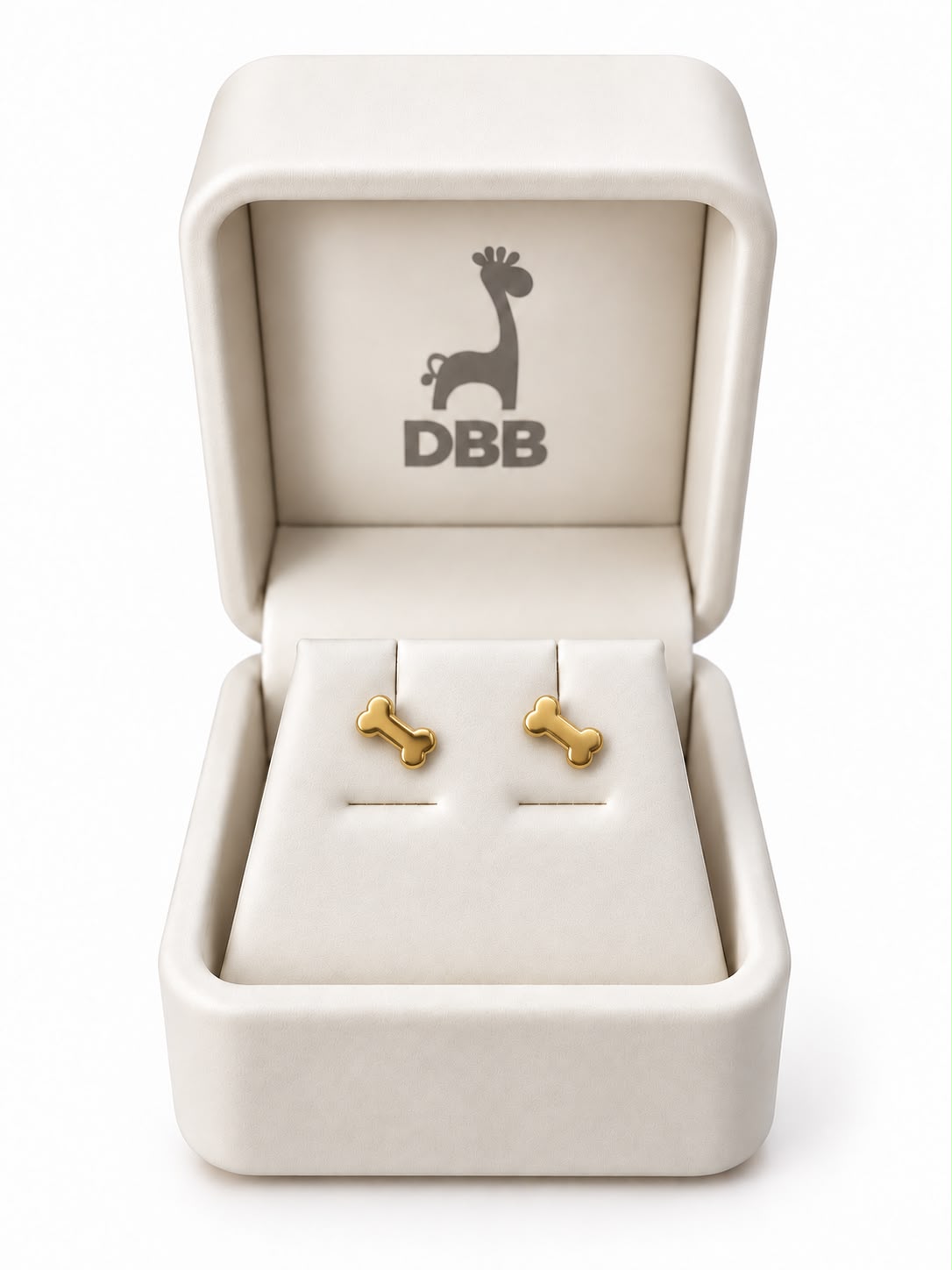 Mystic Aretes Oro Amarillo Huesito /7mm /14K